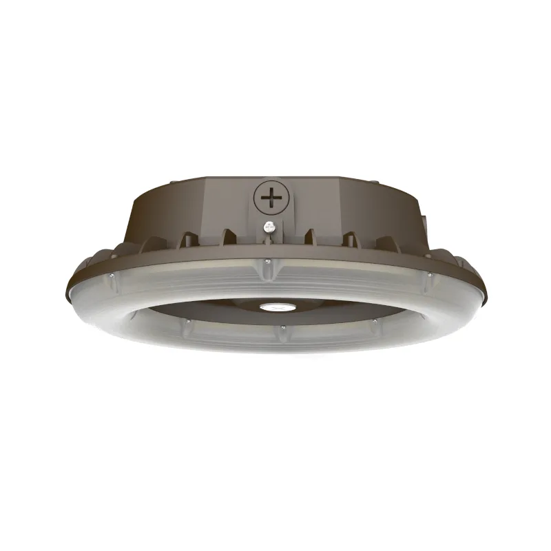 60/80/100W LED Round Bronze Canopy Light — American Lighting Systems LED Canopy Lights 100.0W 3500K