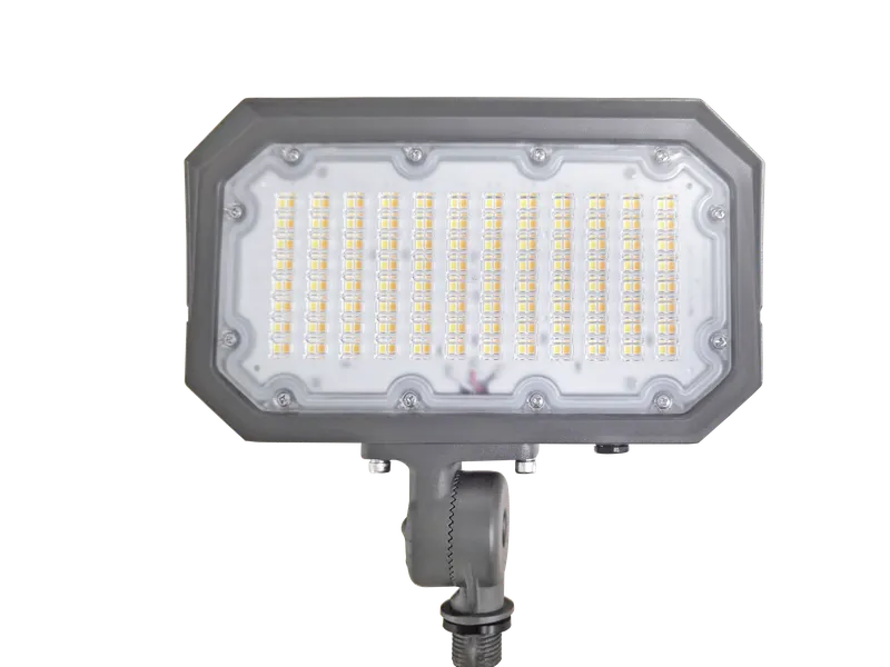30/40/50W Power & Color Selectable Knuckle Mount Floodlight w/On-Off Photocell — American Lighting Systems LED Flood Lights 50.0W 3000K