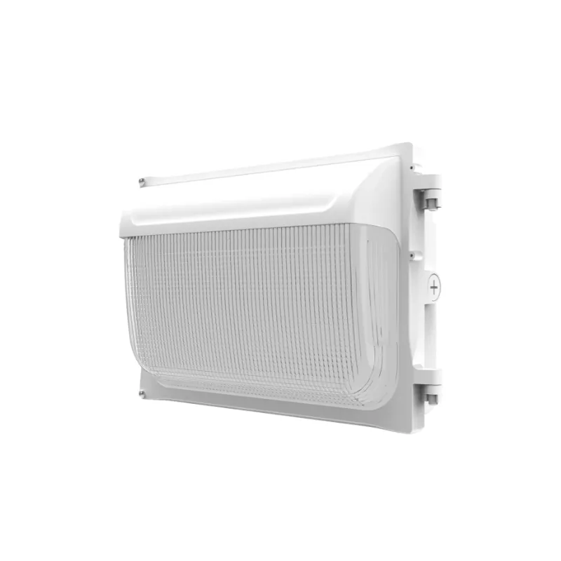 White 30/40/60W POWER & COLOR SELECTABLE WALL PACK W/PHOTOCELL — American Lighting Systems LED Wall Lights 60.0W 3000K