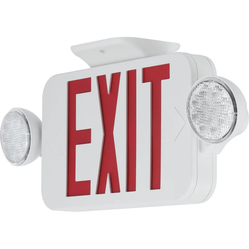 LED Combination Exit/Emergency Light — Progress Lighting LED Exit & Emergency  