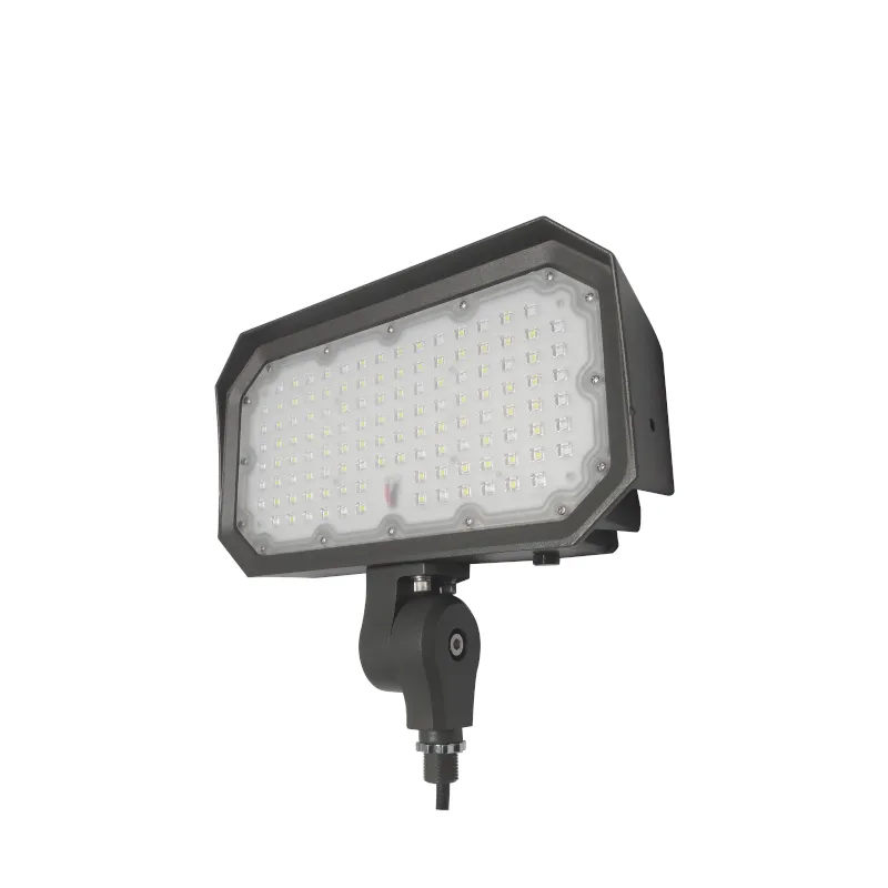 70W Knuckle Mount Floodlight with Photocell 5000K — American Lighting Systems LED Flood Lights 70.0W 5000K