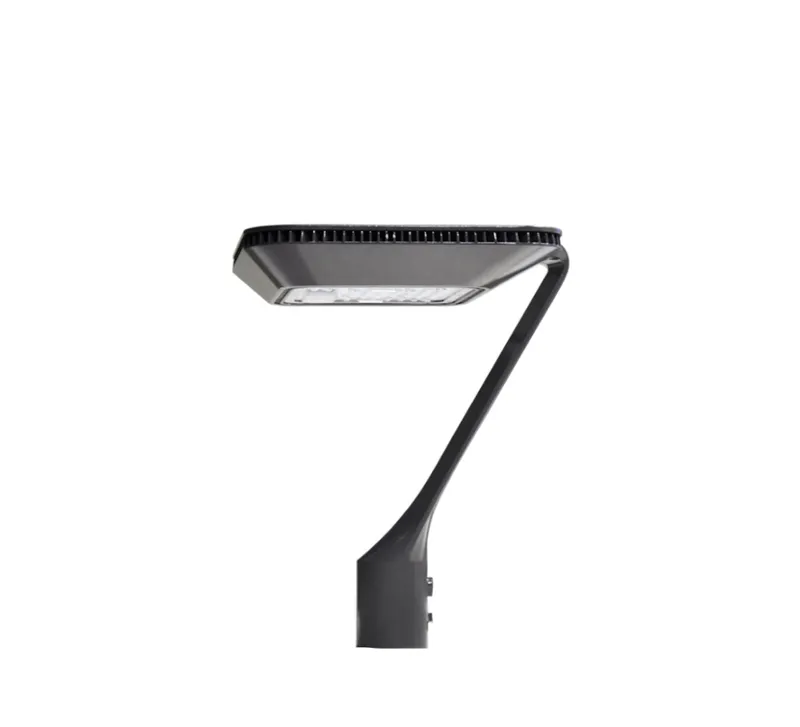 35W LED Gooseneck Post Top Fixture Bronze — American Lighting Systems LED High Bay Lights 35.0W 5000K