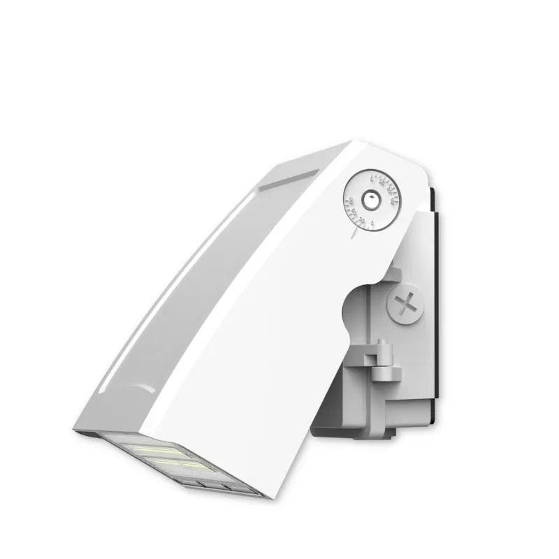 120W WHITE ARCHITECTURAL 90° ROTATING WALL PACK — American Lighting Systems LED Wall Lights 120.0W 5000K