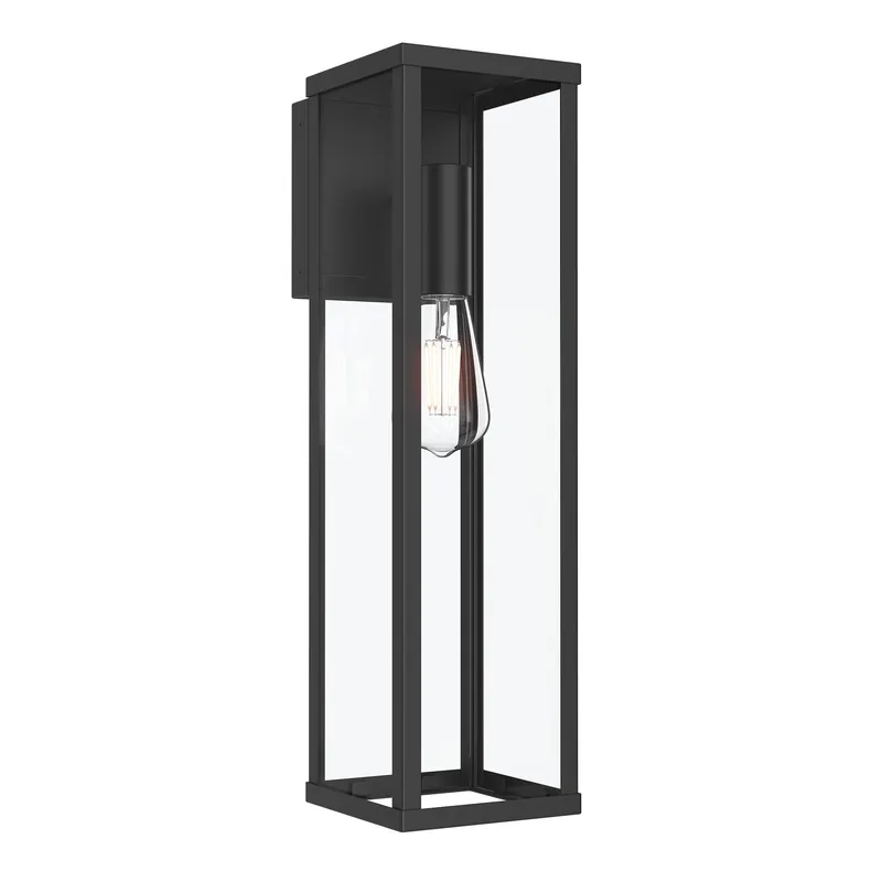 Ryle One-Light Extra Large Wall Lantern with Clear Glass Panels — Progress Lighting LED Troffers & Panels  