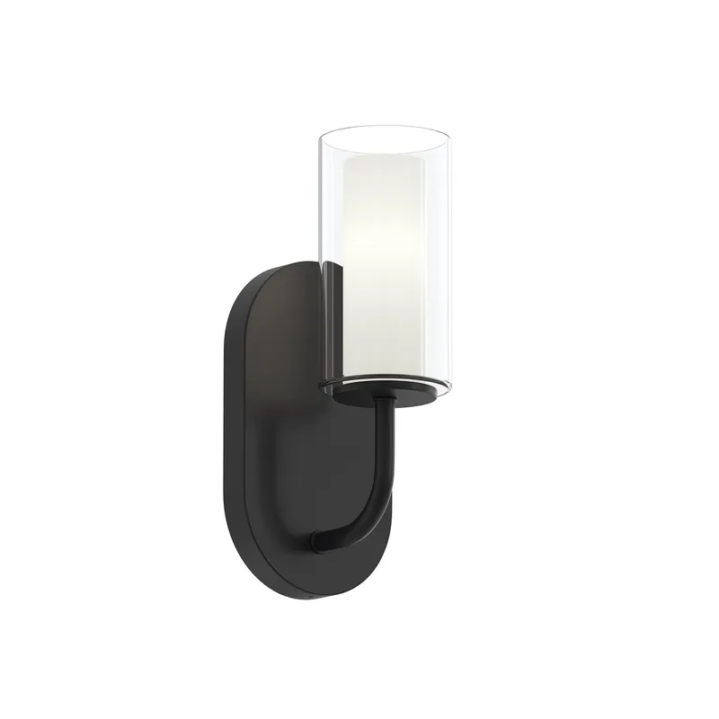 Mack One-Light Wall Sconce with Layered Glass Shade — Progress Lighting LED Wall Lights  