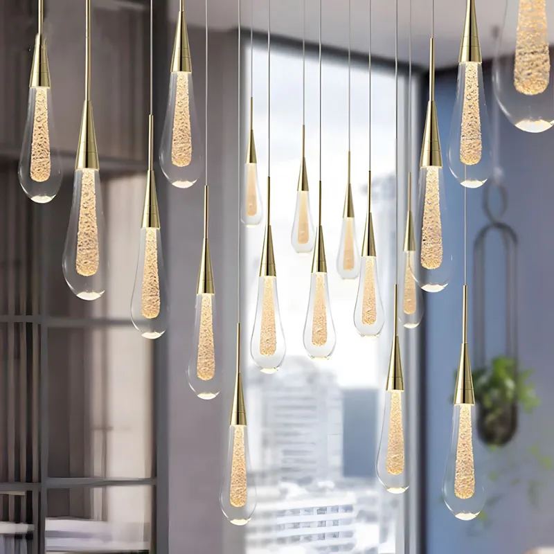 RAIN DROPS (OPEN BOX) — Zenduce Lighting LED Pendant Lights 3.0W 