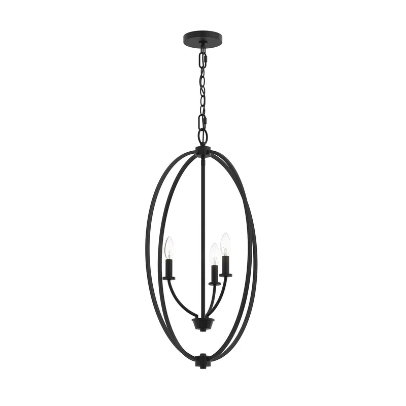 Jheni Three-Light Foyer Pendant — Progress Lighting LED Landscape Lights  