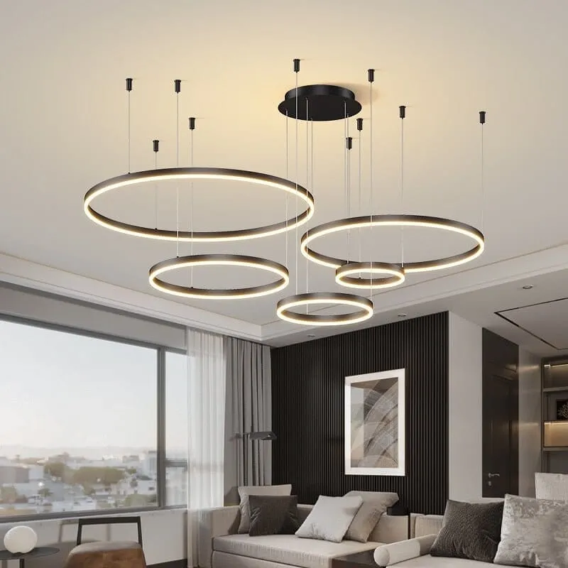 CIRCLETS (OPEN BOX) — Zenduce Lighting LED Pendant Lights 45.0W 