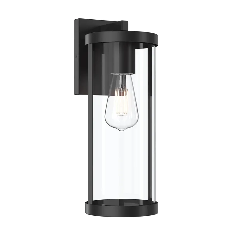Kagen Large Outdoor Wall Light with Clear Glass Panels — Progress Lighting LED Troffers & Panels  