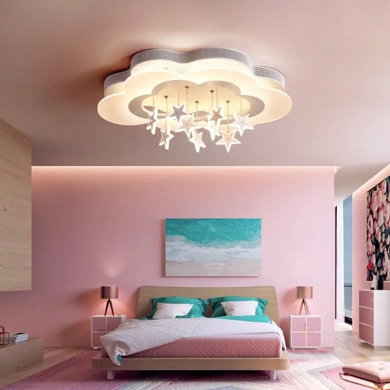 Kids Stars Clouds Ceiling Light | Kids Room Decor Lights — Zenduce Lighting LED Pendant Lights  