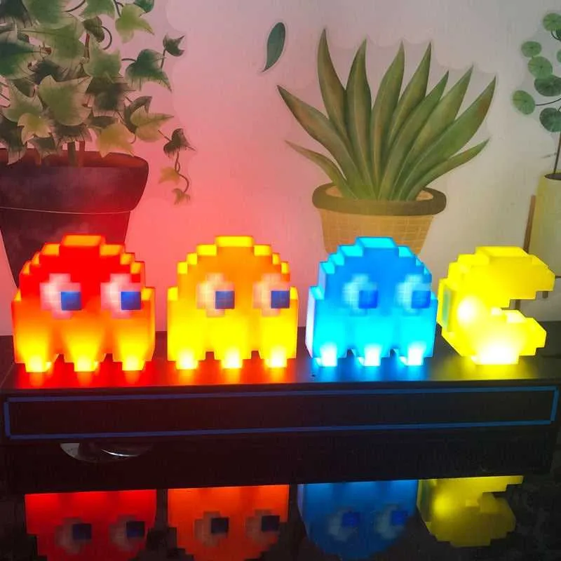 Pac Man Ghost Light Table Lamp — Zenduce Lighting LED Pendant Lights 5.0W 