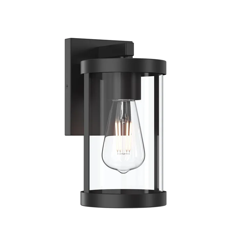 Kagen Small Outdoor Wall Light with Clear Glass Panels — Progress Lighting LED Troffers & Panels  