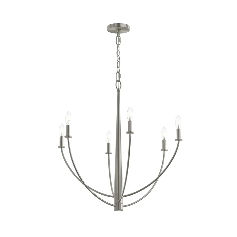 Jheni Six-Light Chandelier — Progress Lighting LED Landscape Lights  