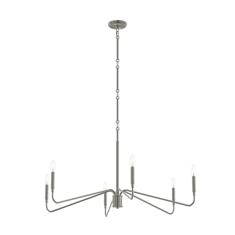 Pilar 6-Light Chandelier — Progress Lighting LED Landscape Lights  