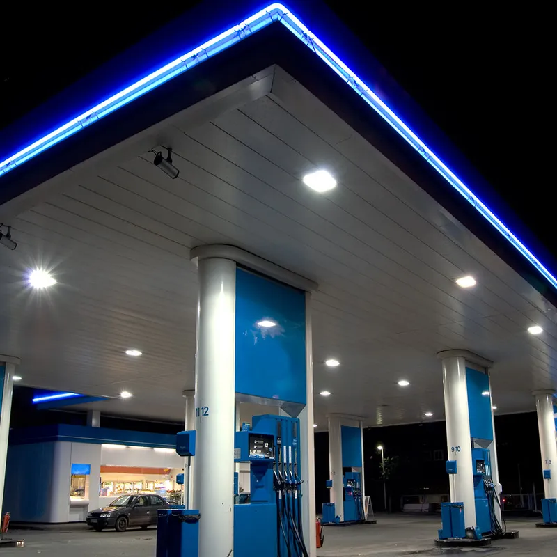 Commercial LED 150W Canopy Light Fixture IP65 Rated — Modern Lights LED Ceiling Lights 150.0W 