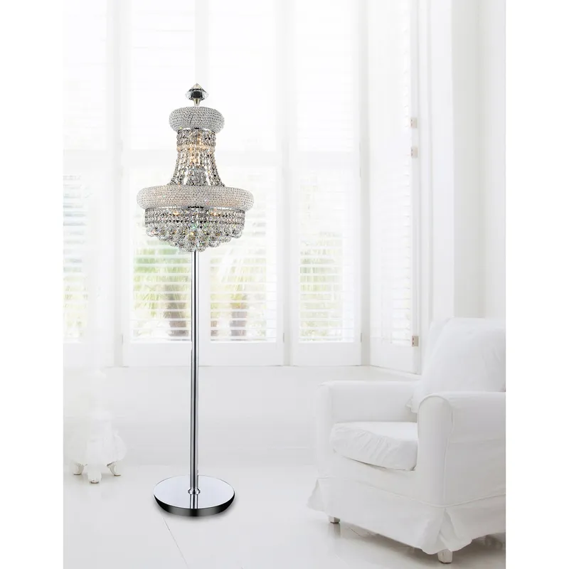 Empire Floor Lamps 8 Light Chrome Finish — Modern Lights LED General Lighting 60.0W 