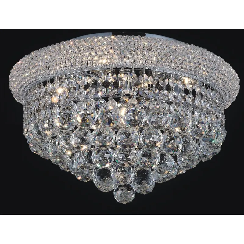 Empire Flush Mounts Chrome 8 Lights — Modern Lights LED Ceiling Lights 60.0W 