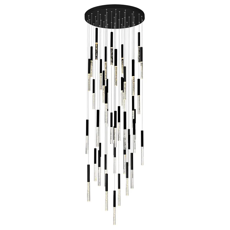 Dragonswatch Chandeliers Integrated LED Black — Modern Lights LED Pendant Lights 25.0W 
