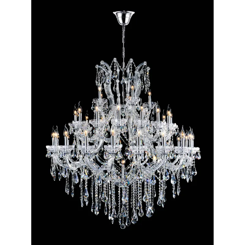 Maria Chandeliers Chrome Finish 41 Lights — Modern Lights LED Pendant Lights 60.0W 