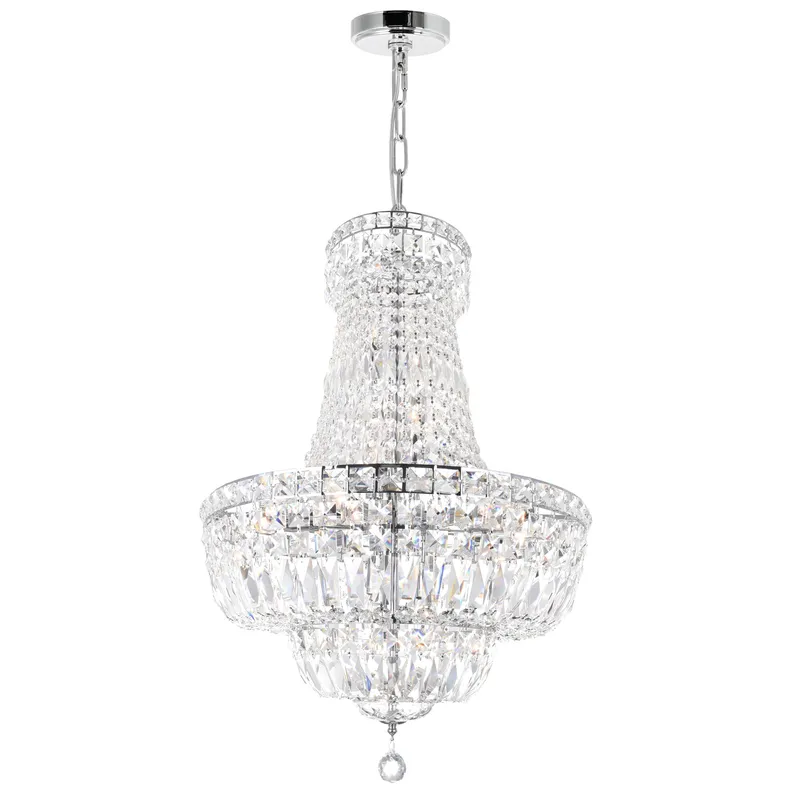 Stefania Chandeliers 20 Lights Chrome — Modern Lights LED Pendant Lights 60.0W 