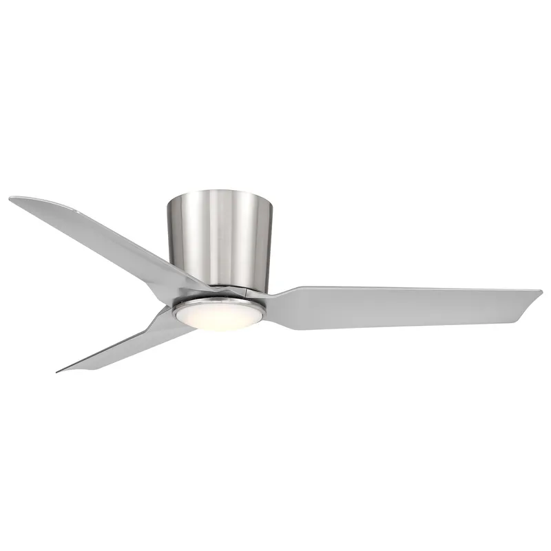 Rynn Collection 48-in. Three Blade Flush Mount Modern LED Ceiling Fan — Progress Lighting LED Post Top Lights  