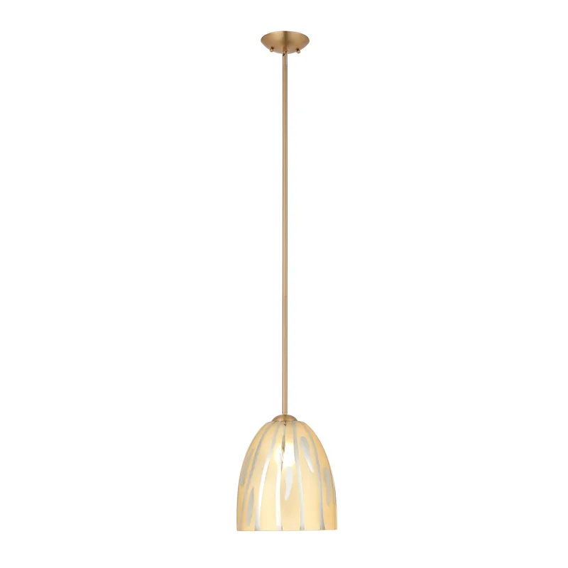 Chroman Empire 1 Light 10 in Bell Pendant — Modern Lights LED Pendant Lights 10.0W 