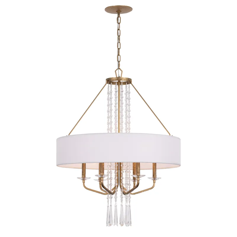 Barcelona 6 Light Pendant w/Shade — Modern Lights LED Pendant Lights 360.0W 