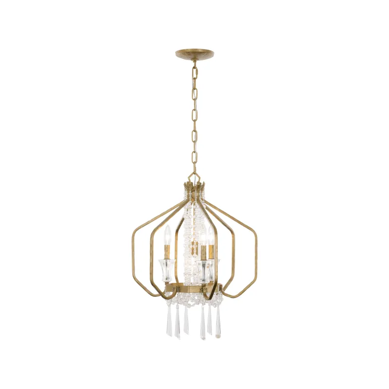 Barcelona 4 Light Crystal Pendant — Modern Lights LED Pendant Lights 120.0W 