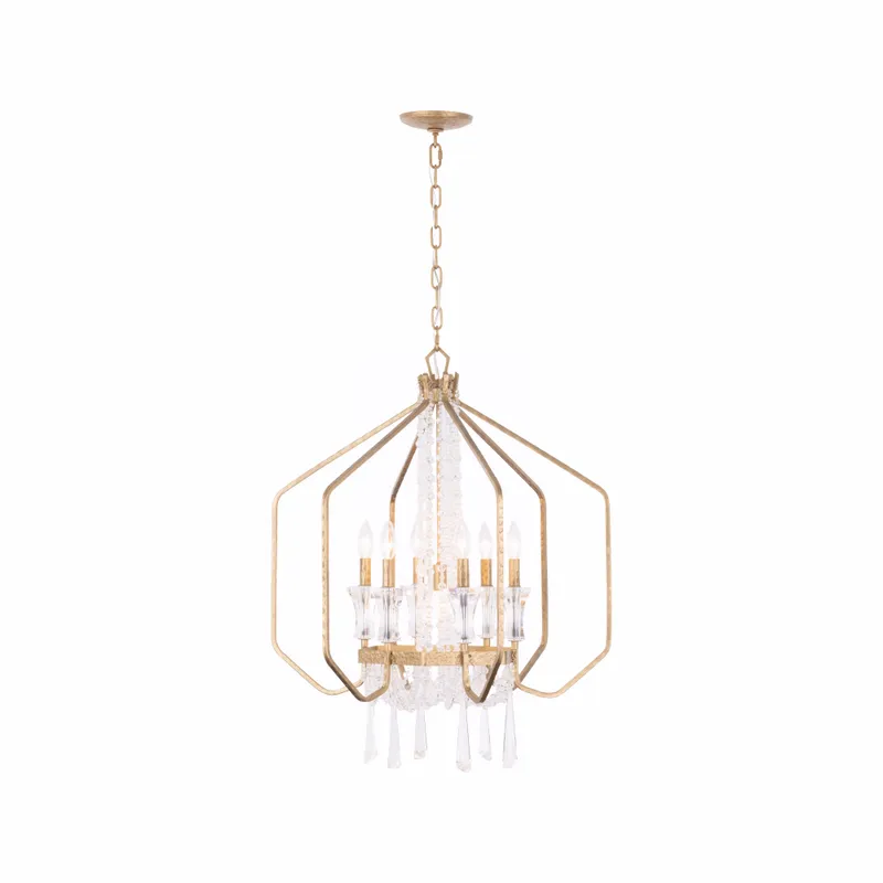 Barcelona 7 Light Crystal Pendant — Modern Lights LED Pendant Lights 420.0W 