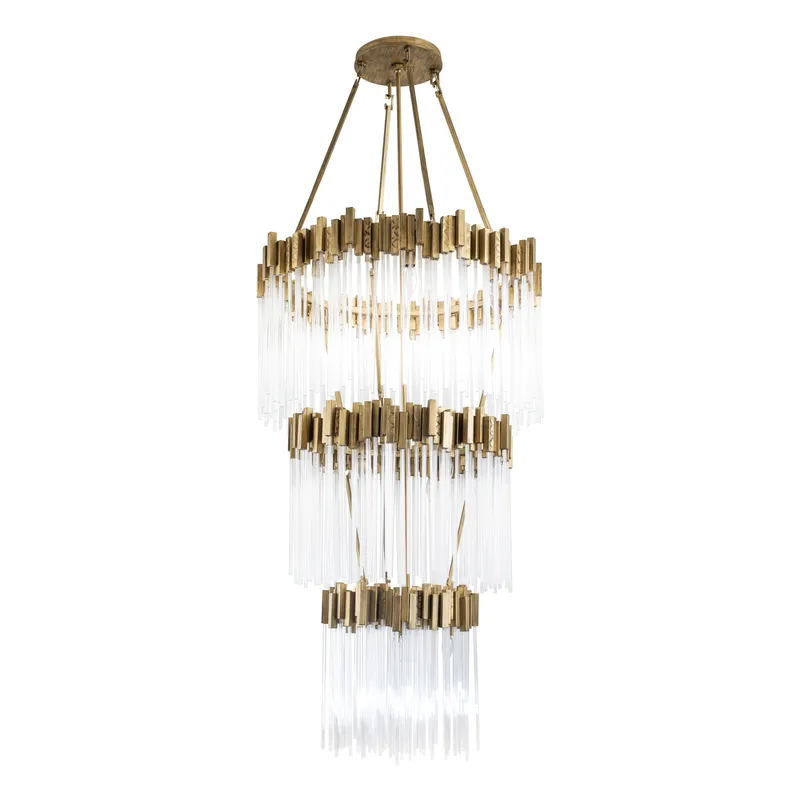Matrix 18 Light 3-Tier Chandelier — Modern Lights LED Pendant Lights 450.0W 