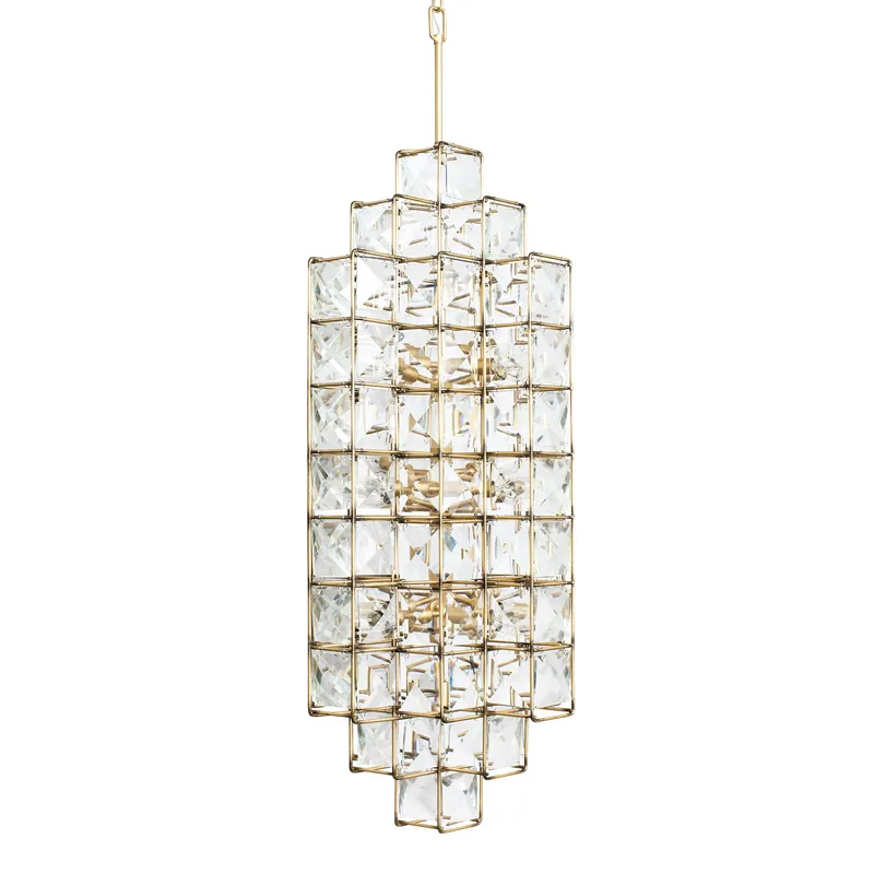 Cubic 14 Light Foyer — Modern Lights LED Pendant Lights 840.0W 