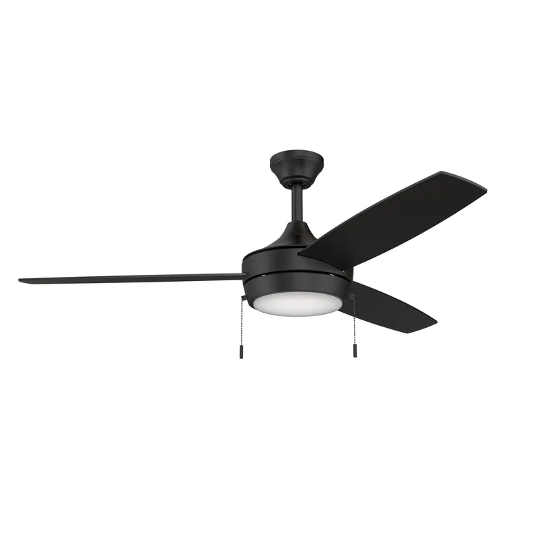 Nolyn 52 in. 3-Blade Modern LED Ceiling Fan — Progress Lighting LED Lighting Accessories  
