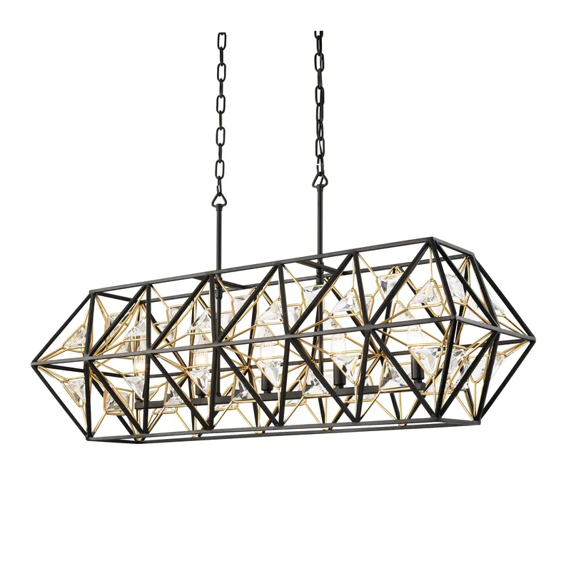 Marcia 5 Light Linear Pendant — Modern Lights LED Linear Lights 300.0W 