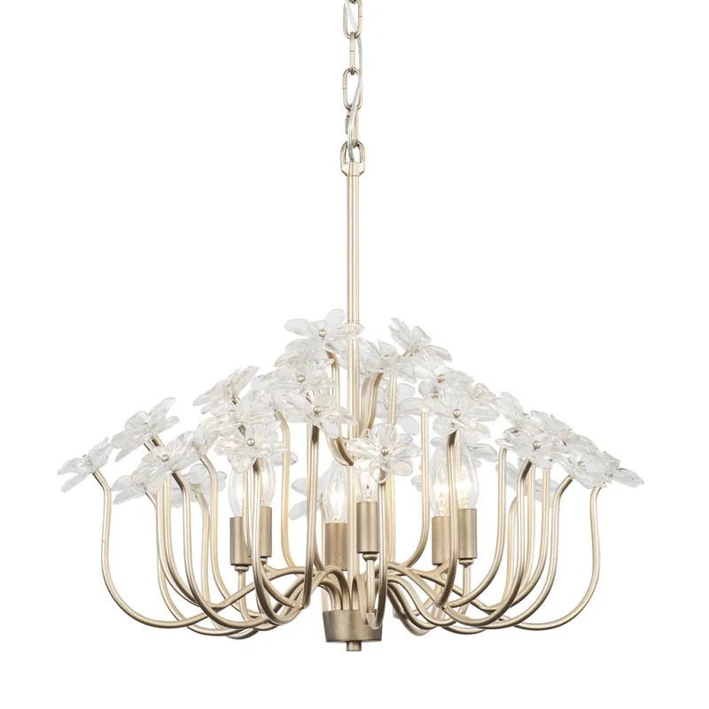Wildflower 6 Light Chandelier — Modern Lights LED Pendant Lights 360.0W 
