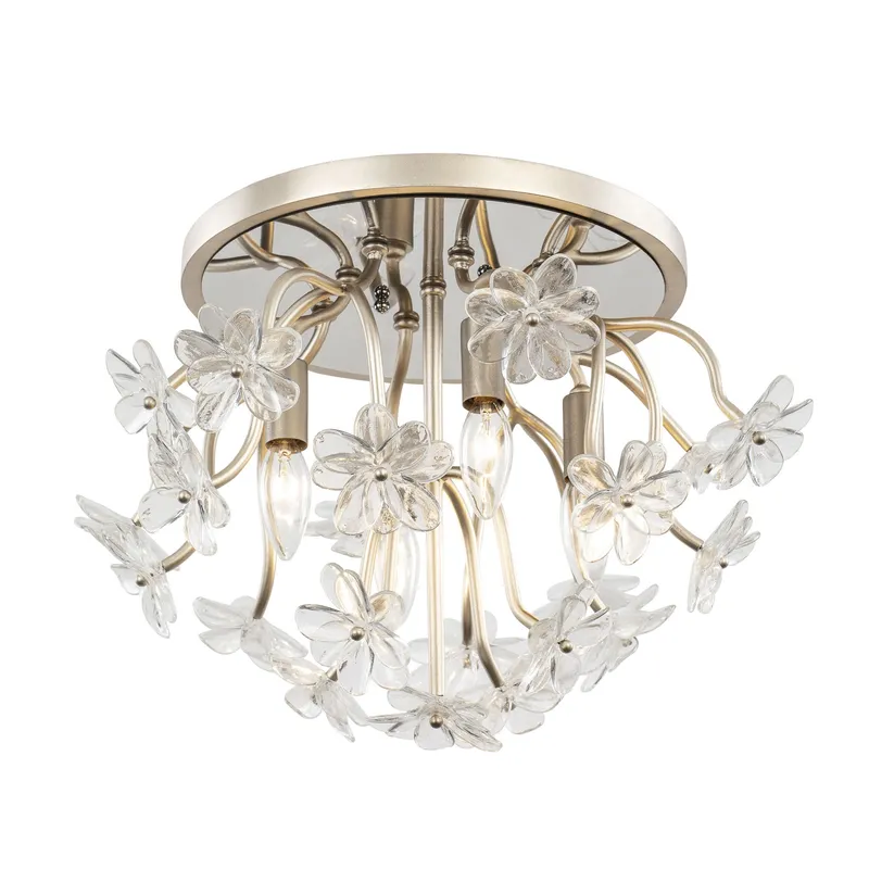 Wildflower 4 Light Semi-Flush Mount — Modern Lights LED Ceiling Lights 240.0W 