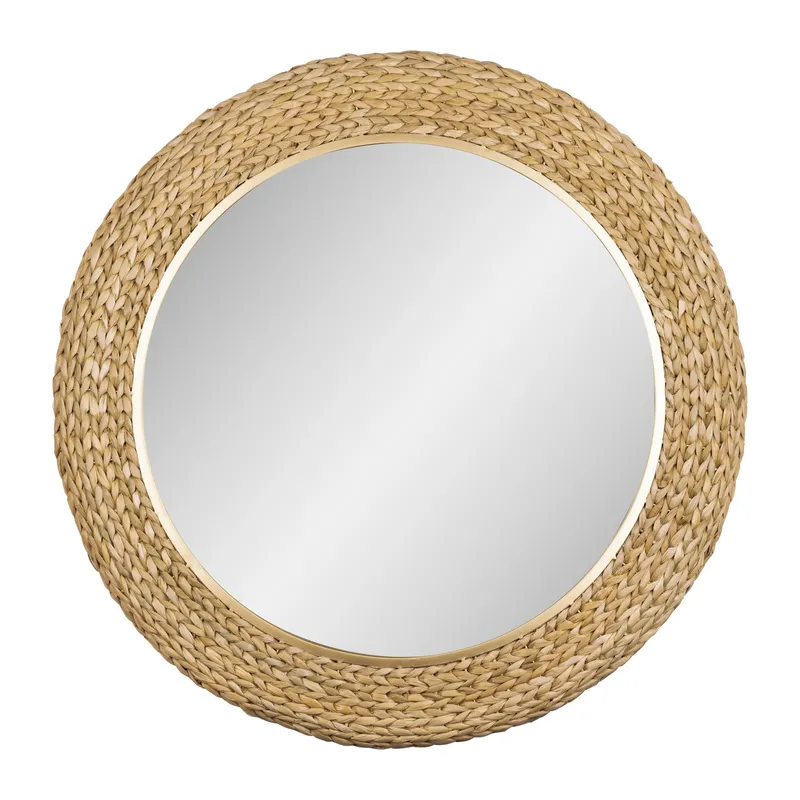 Athena 40-in Round Wall Mirror — Modern Lights LED Canopy Lights  