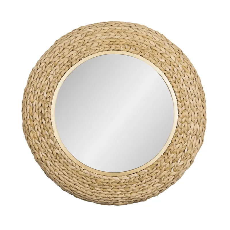 Athena 30-in Round Wall Mirror — Modern Lights LED Canopy Lights  