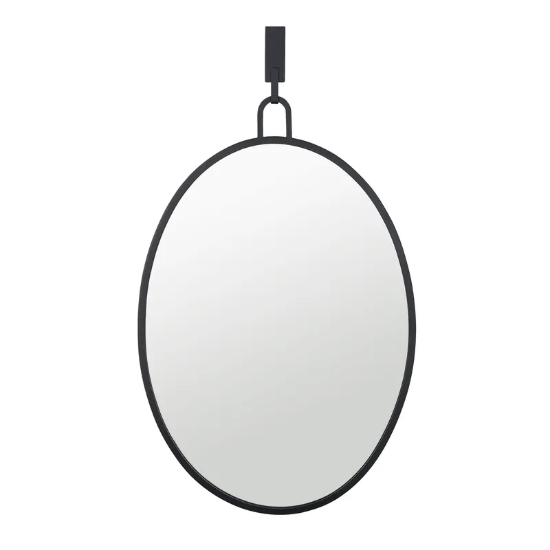 Stopwatch 22x30 Oval Powder Room Mirror — Modern Lights LED Wall Lights  