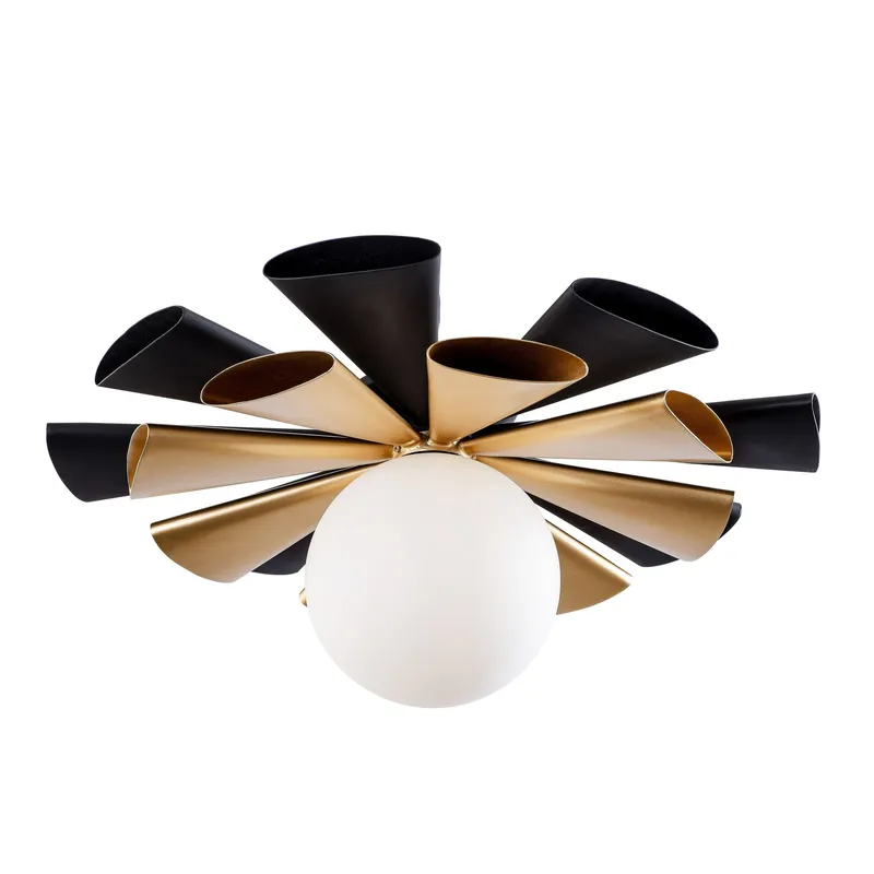 Daphne 1 Light Large Convertible Flush Mount — Modern Lights LED Wall Lights 60.0W 