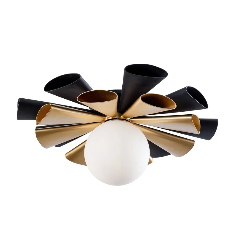 Daphne 1 Light Medium Convertible Flush Mount — Modern Lights LED Wall Lights 60.0W 