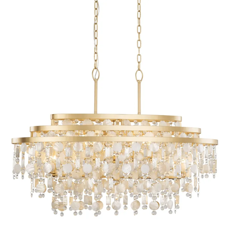 Kalani 9 Light Linear Pendant — Modern Lights LED Linear Lights 540.0W 