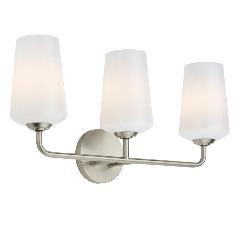 Celino Three-Light Bath & Vanity — Progress Lighting LED Wall Lights  