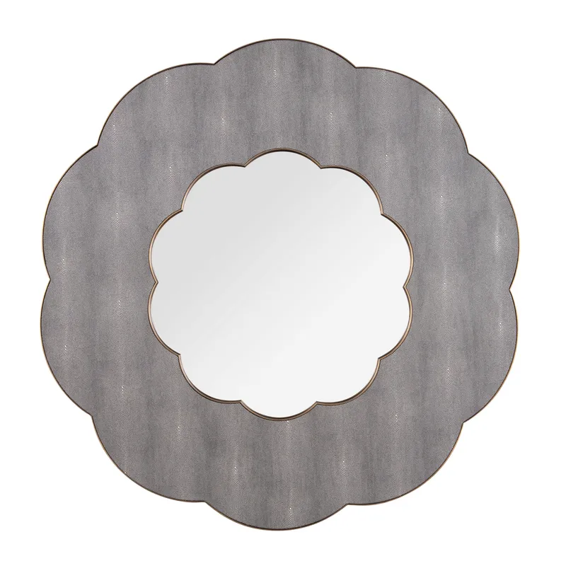 Scallop 54-in Wall Mirror — Modern Lights LED Canopy Lights  