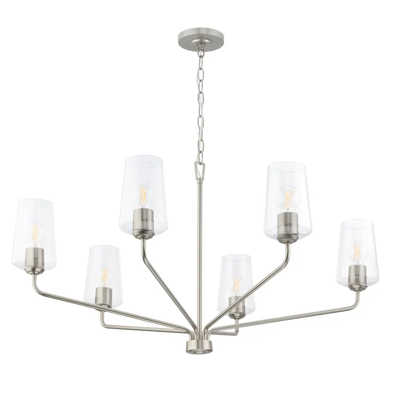 Celino Six-Light Large Chandelier — Progress Lighting LED Landscape Lights  