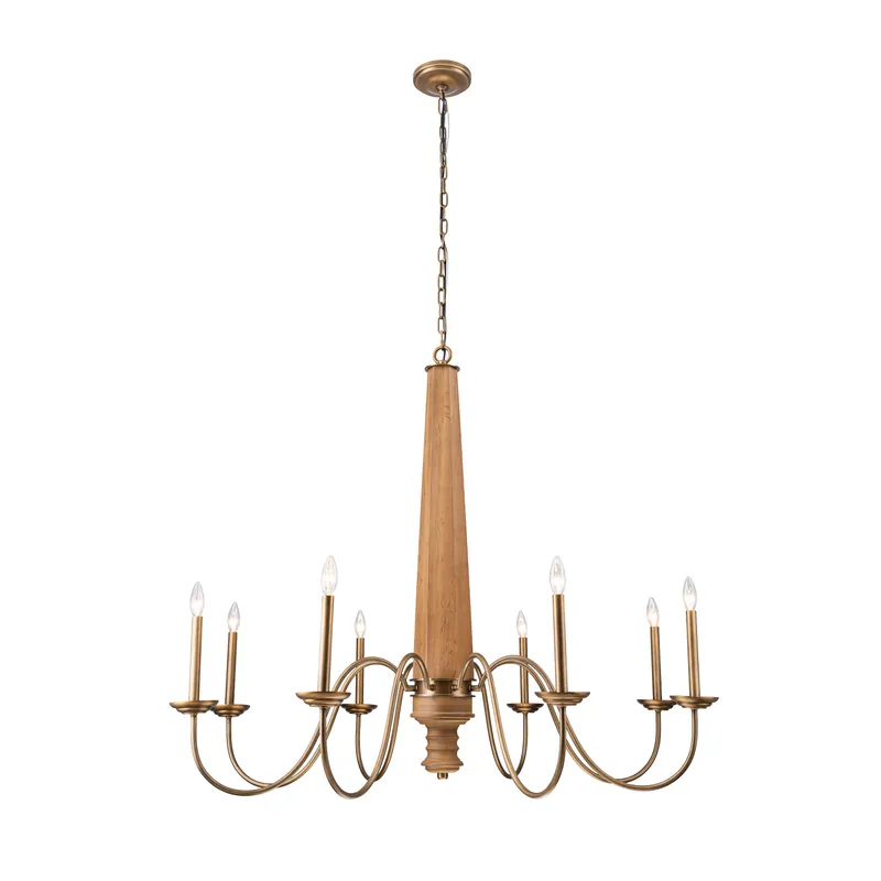 Dinner at 8 Light Chandelier — Modern Lights LED Pendant Lights 40.0W 