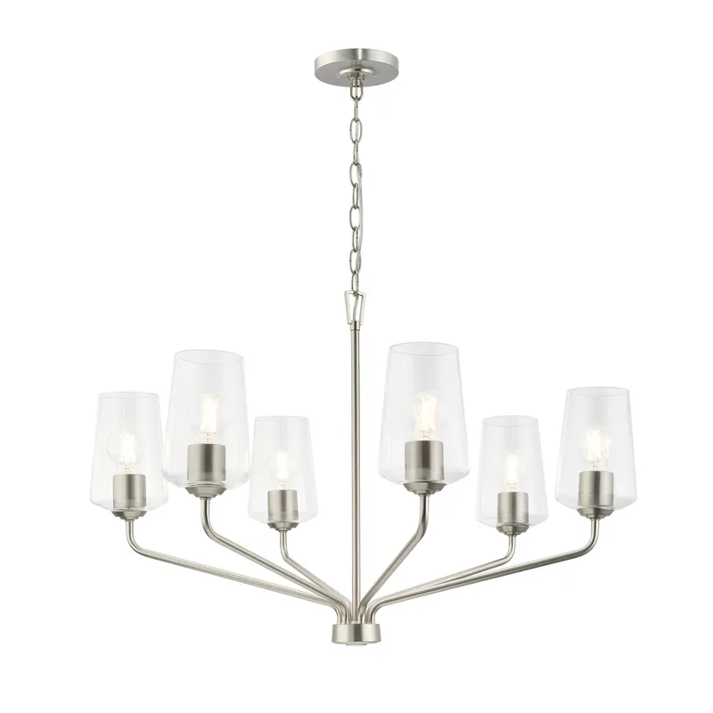 Celino Six-Light Chandelier — Progress Lighting LED Landscape Lights  