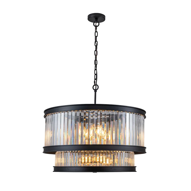 Double Take 14 Light 2-Tier Pendant — Modern Lights LED Pendant Lights 196.0W 