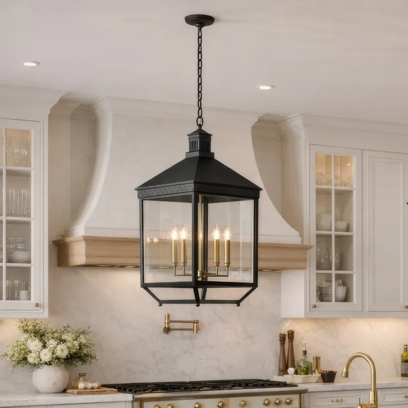 Midnight Manor Large 4 Light Pendant — Modern Lights LED Pendant Lights 20.0W 