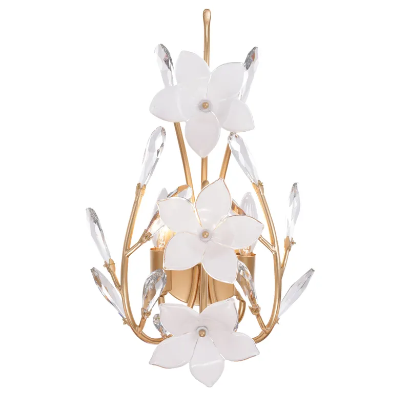 Petal Court 2 Light Wall Sconce — Modern Lights LED Wall Lights 10.0W 