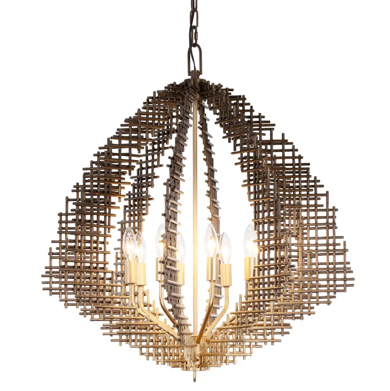 Construct 8 Light Pendant — Modern Lights LED Pendant Lights 40.0W 